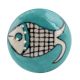 Sea Green Fish Ceramic Wine Bottle Stopper